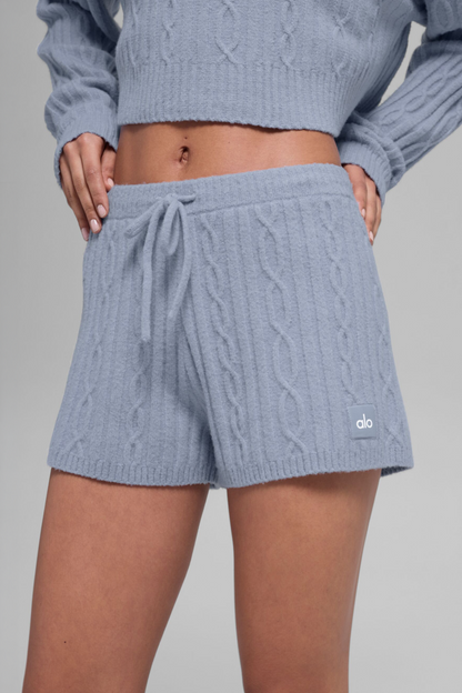 Alo Yoga Women'S Cable Knit Winter Bliss Short
