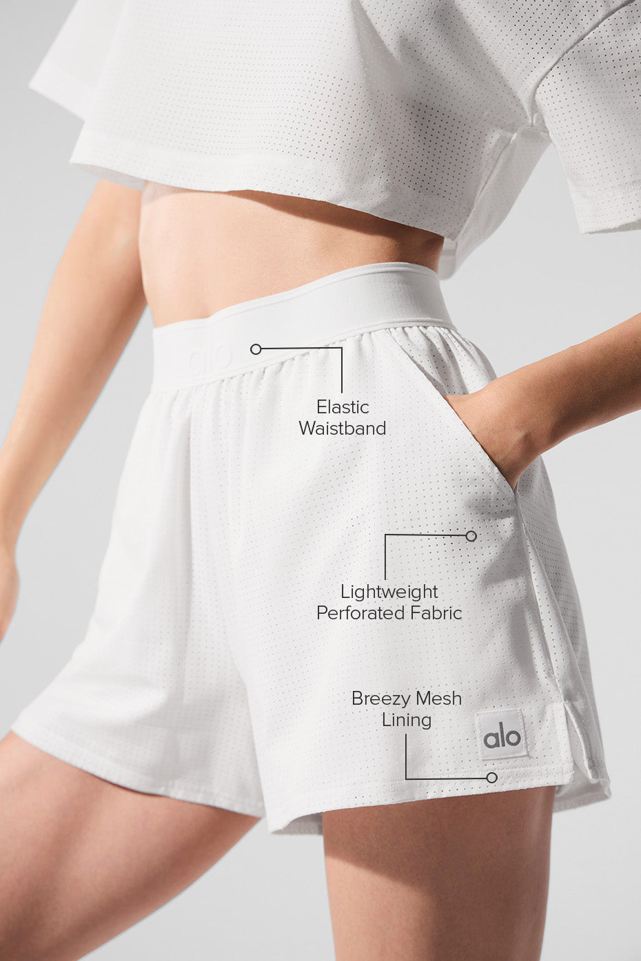 Alo Yoga Women'S Mesh Mirage Short