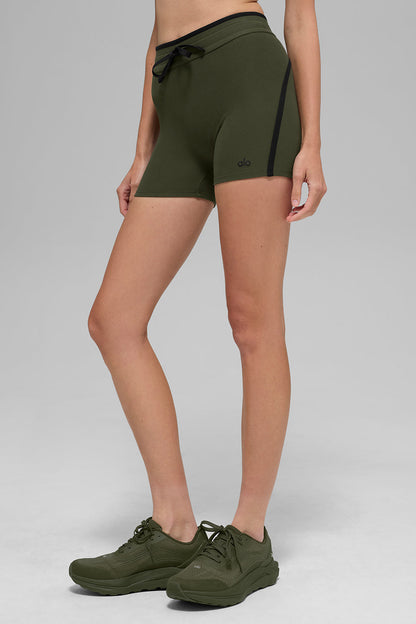 Alo Yoga Women'S 4" Airbrush High-Waist Race Pace Short