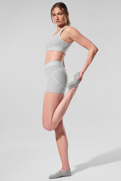 Alo Yoga Women'S 4” Alosoft High-Waist Heart Throb Short