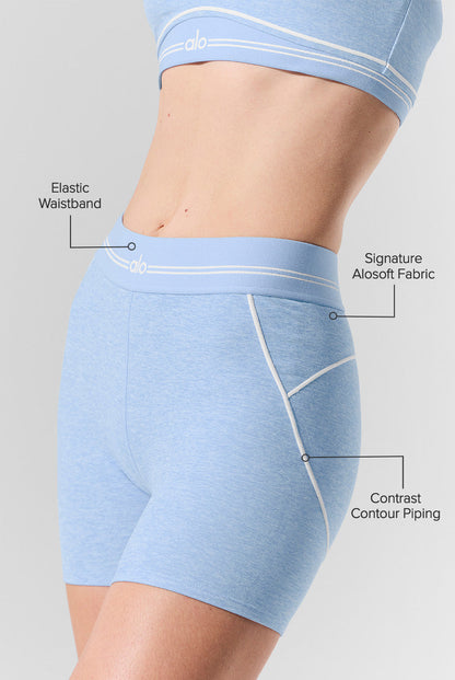 Alo Yoga Women'S 4” Alosoft High-Waist Heart Throb Short