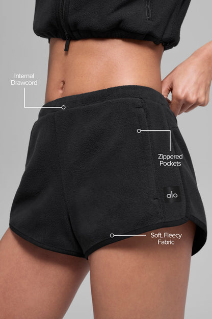Alo Yoga Women'S Polar Fleece Retreat Short