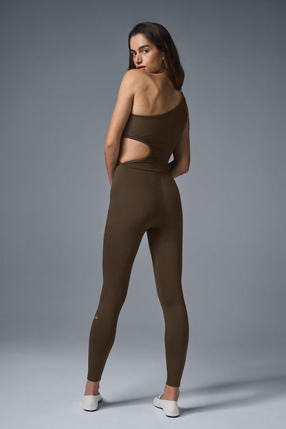 Alo Yoga Women'S Airlift 7/8 Decadent Bodysuit