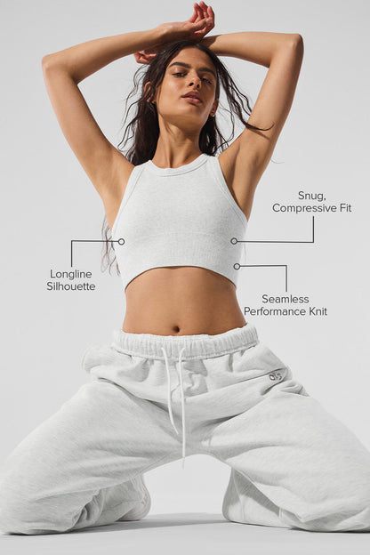 Alo Yoga Women'S Seamless Delight High Neck Bra