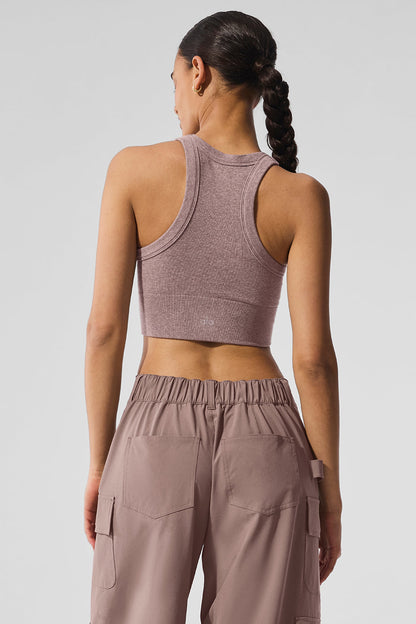Alo Yoga Seamless Delight High Neck Bra