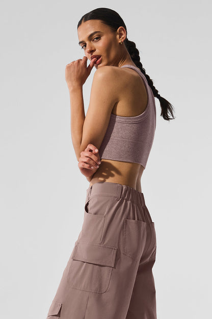 Alo Yoga Seamless Delight High Neck Bra