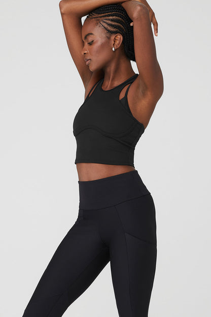 Alo Yoga Women'S Ribbed Airlift Enchanted Bra Tank
