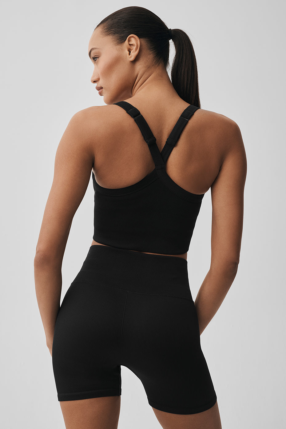 Alo Yoga Women'S Seamless Ribbed Favorite Bra Tank