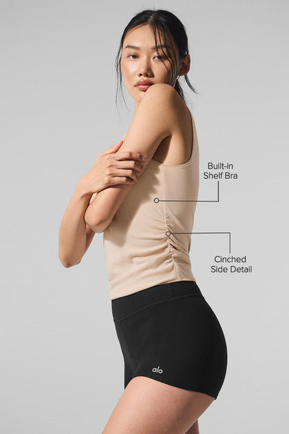 Alo Yoga Women'S Ribbed En Pointe Tank