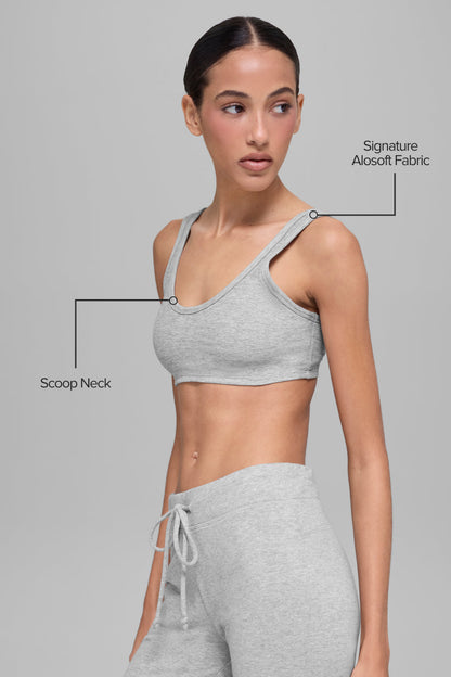 Alo Yoga Women'S Alosoft Center Stage Bra
