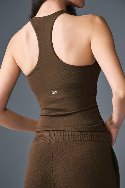 Alo Yoga Women'S Ribbed Mesmerize Bra Tank