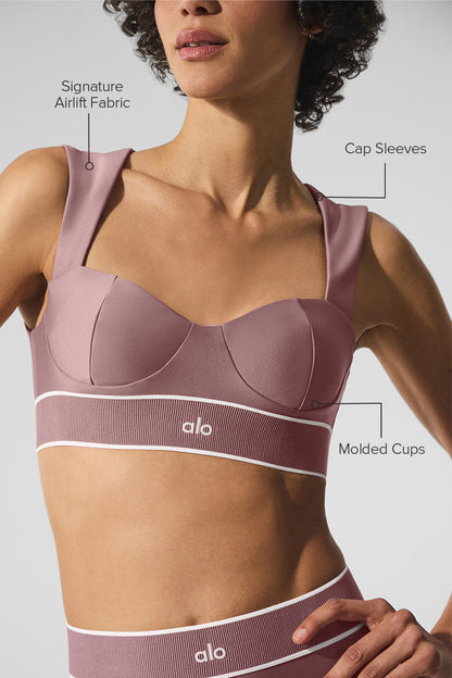 Alo Yoga Women'S Airlift Alignment Bra