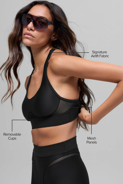Alo Yoga Women'S Airlift Rebel Bra