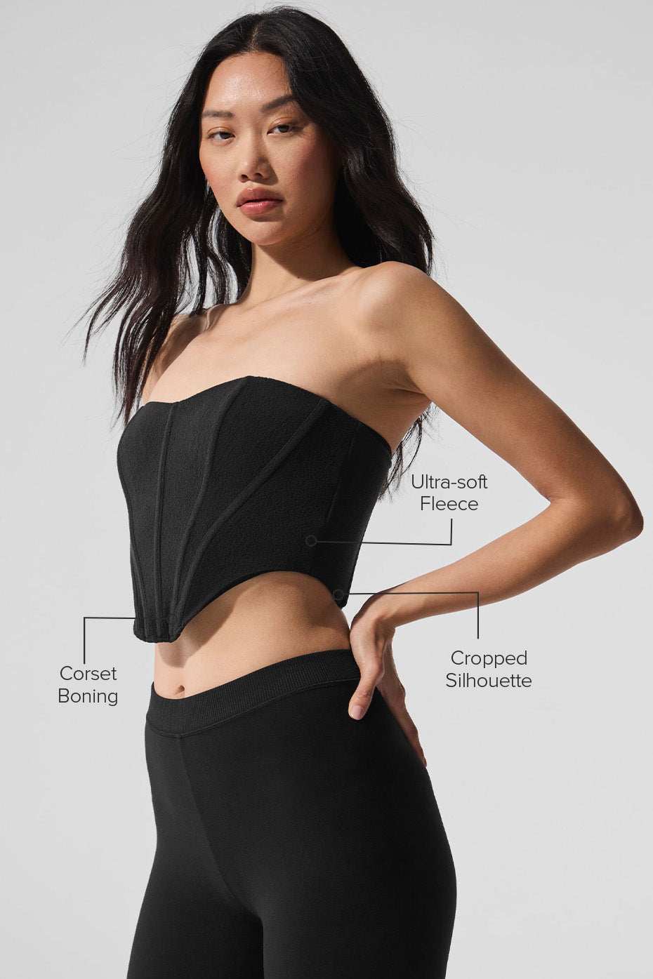 Alo Yoga Women'S Polar Fleece Corset