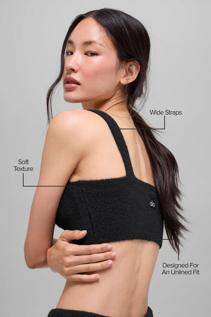 Alo Yoga Women'S Snuggle Up Sweater Bra
