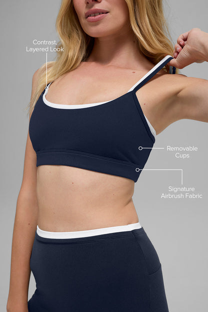 Alo Yoga Women'S Airbrush Double Up Bra