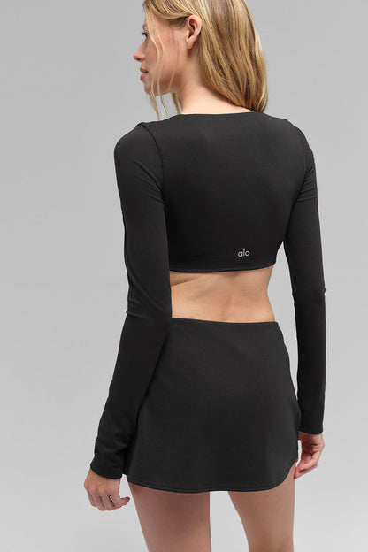 Alo Yoga Women'S Alo Softsculpt Precision Long Sleeve Bra
