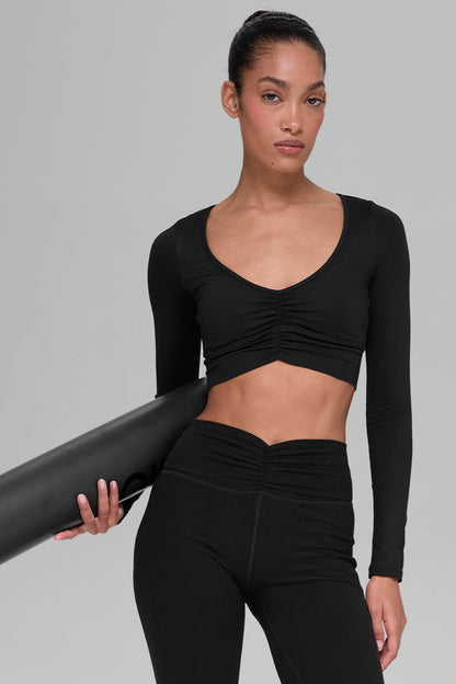 Alo Yoga Women'S Alosoft Intuition Long Sleeve Bra