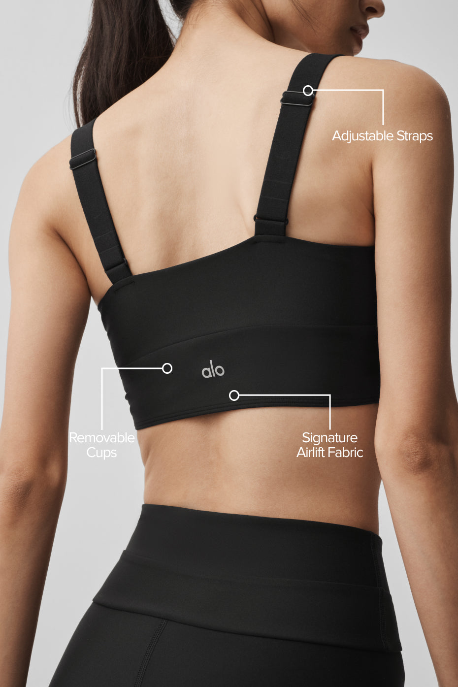 Alo Yoga Women'S Airlift Horizon Bra