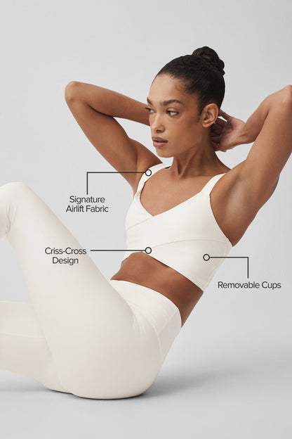 Alo Yoga Women'S Airlift Horizon Bra