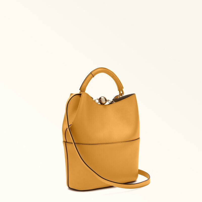Furla Sfera Senape+Vaniglia Int.