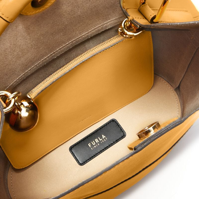 Furla Sfera Senape+Vaniglia Int.