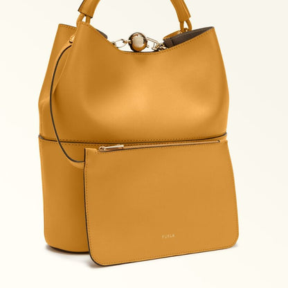Furla Sfera Senape+Vaniglia Int.