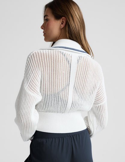 Beyond Yoga Heres The Stitch Zip Sweater Women's