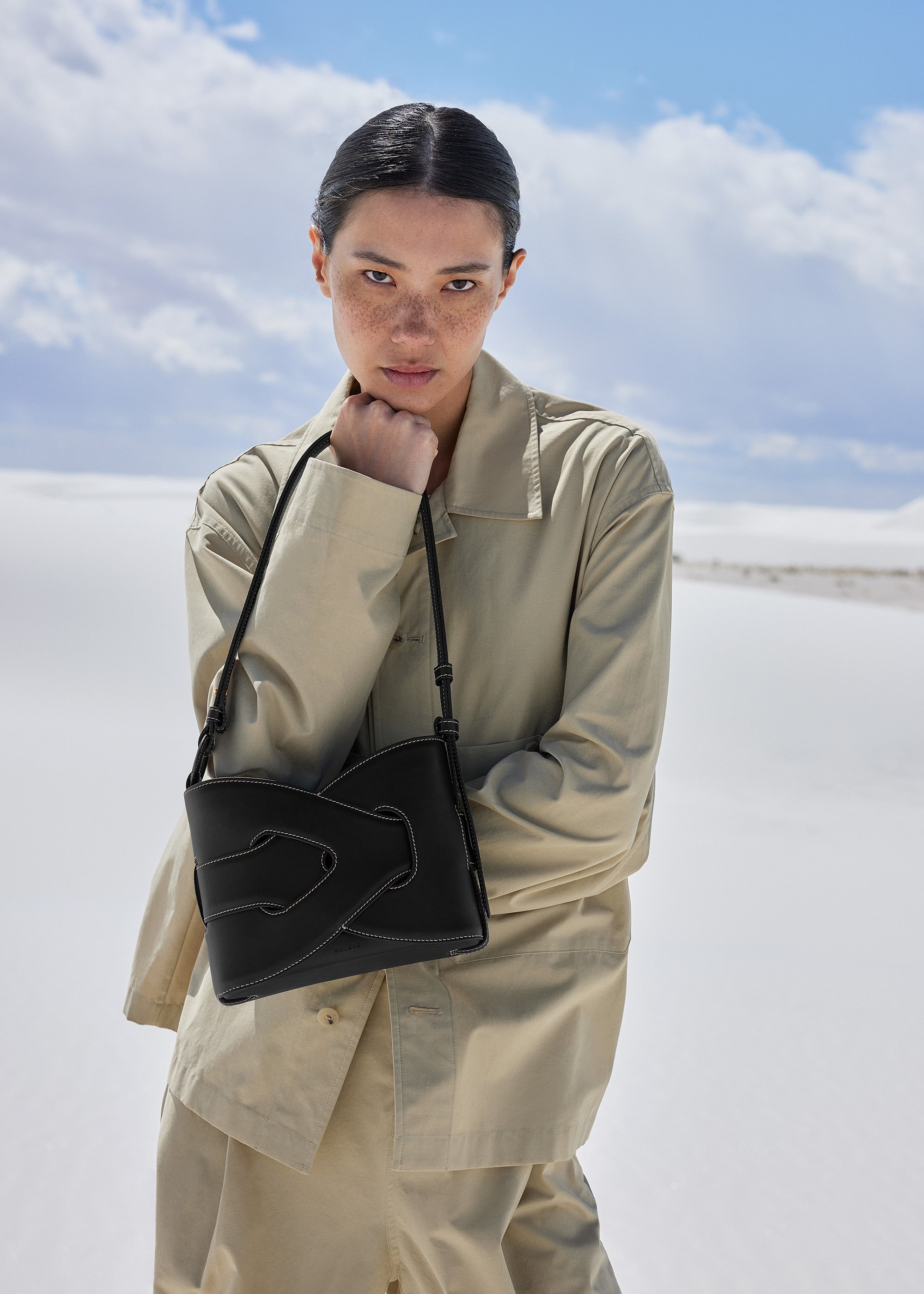 Polene Nodde Smooth Black