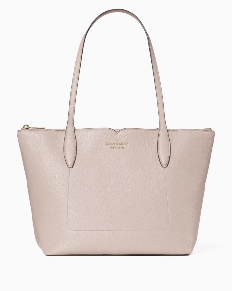 KateSpade Harlow Medium Tote Cozy Grey