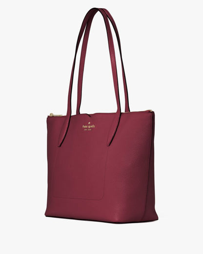 KateSpade Harlow Tote Bag Red Jam