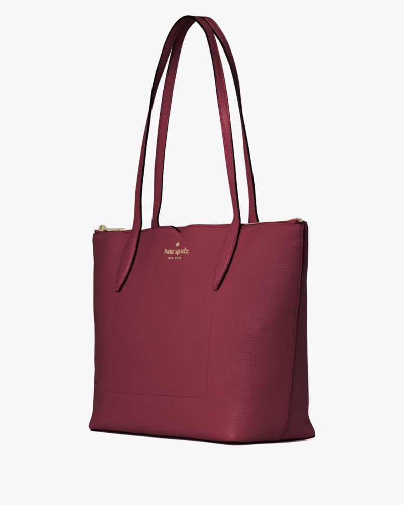 KateSpade Harlow Tote Bag Red Jam