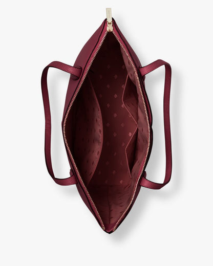 KateSpade Harlow Tote Bag Red Jam
