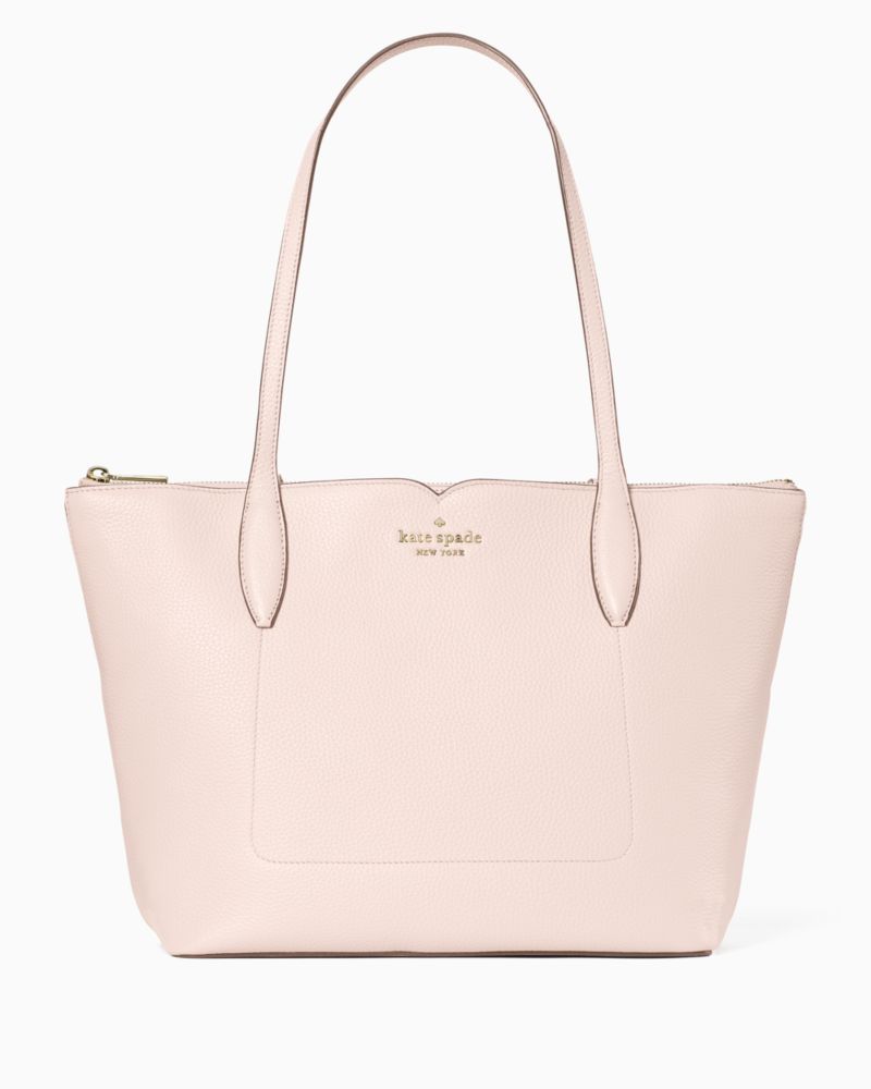 KateSpade Harlow Medium Tote Blush Cloud