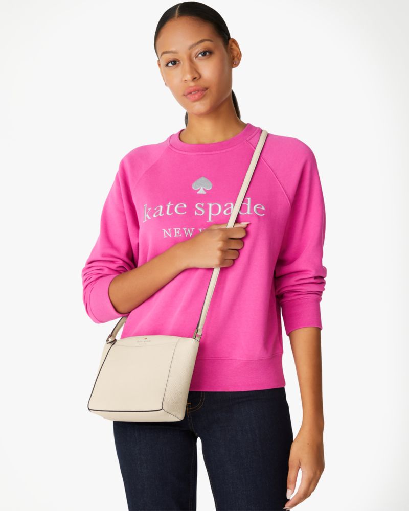 KateSpade Monica Small Crossbody Light Sand