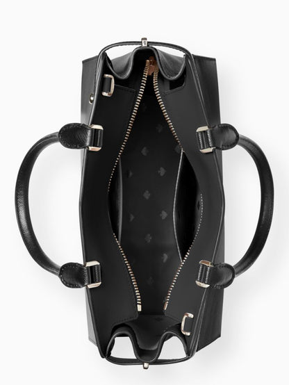 KateSpade Staci Medium Satchel Black