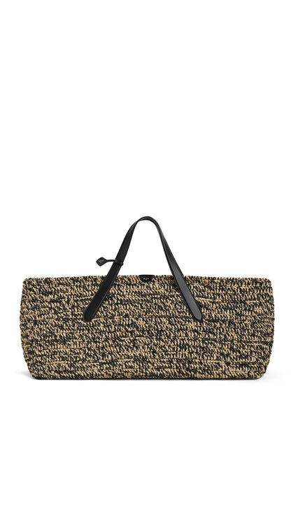 Alaïa Le Panier East West Large In Raffia