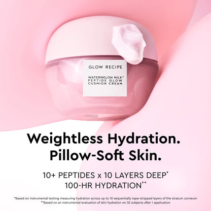 Glow Recipe Watermelon Milk Peptide Cushion Cream Refillable Moisturizer