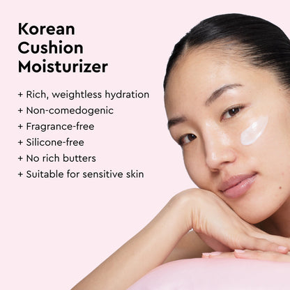 Glow Recipe Watermelon Milk Peptide Cushion Cream Refillable Moisturizer