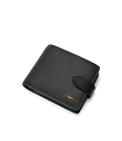 Wallet with pocket and tab