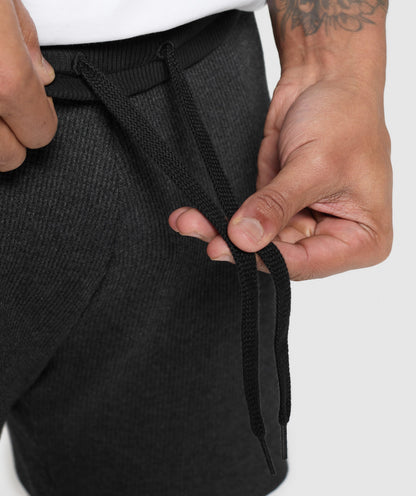 Gymshark Waffle Shorts Black