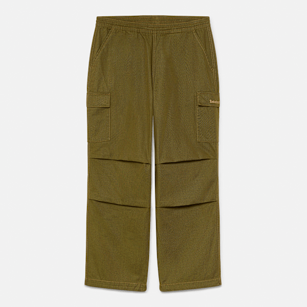 Timberland Washed Duck Canvas Cargo Pant Dark Olive