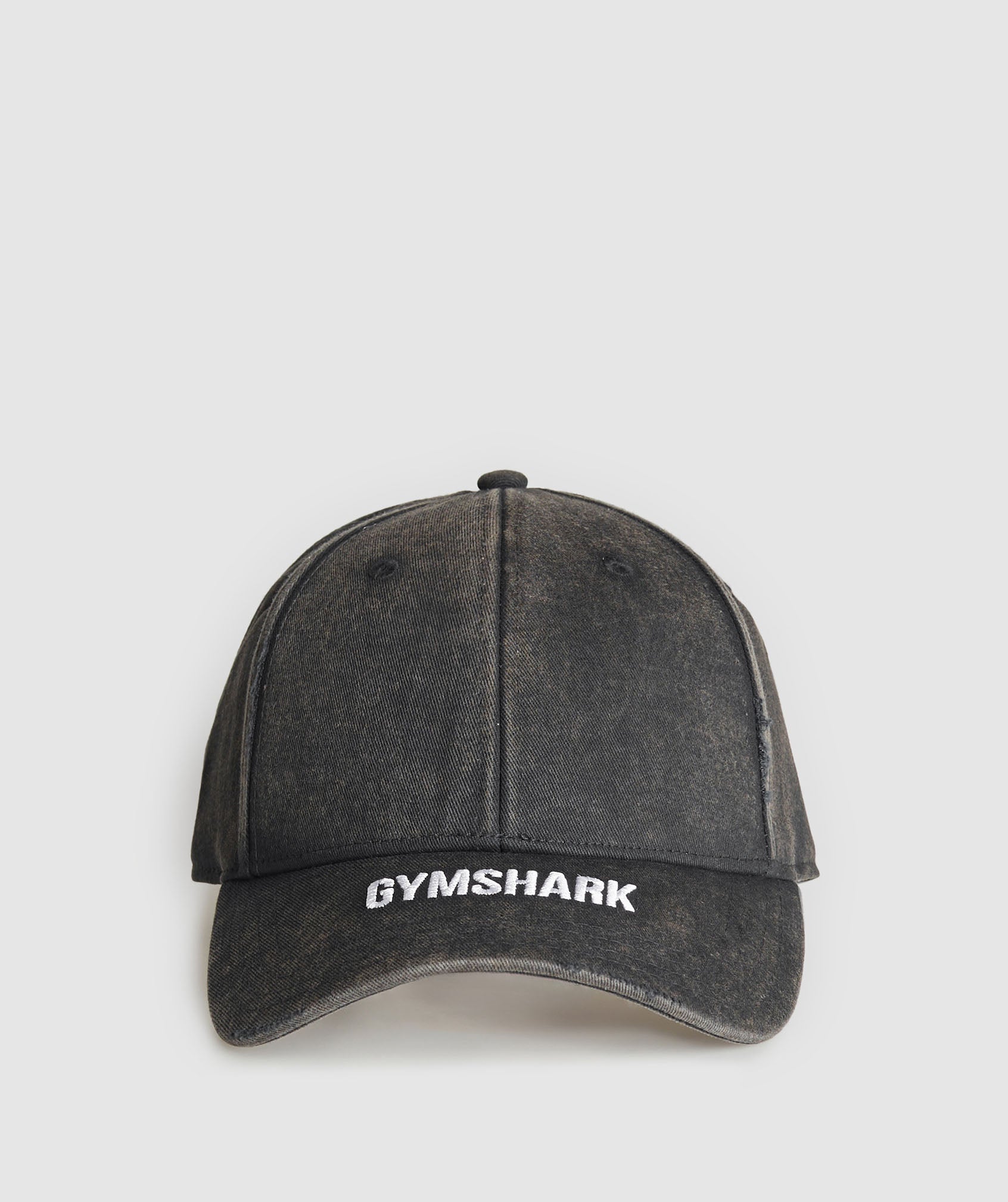 Women's Gymshark Washed Cap Black