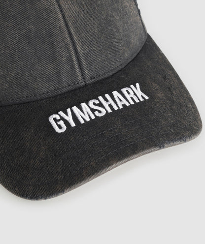 Gymshark Washed Cap Black