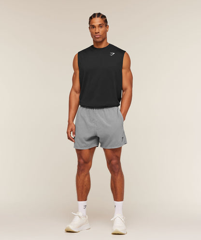 Gymshark Washed Pastels Shorts Black