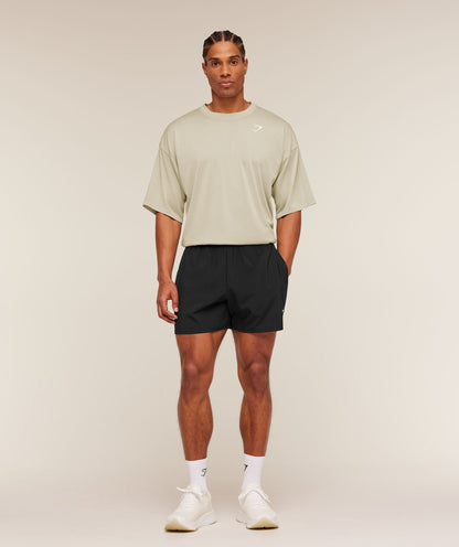 Gymshark Washed Pastels T-Shirt Pebble Grey