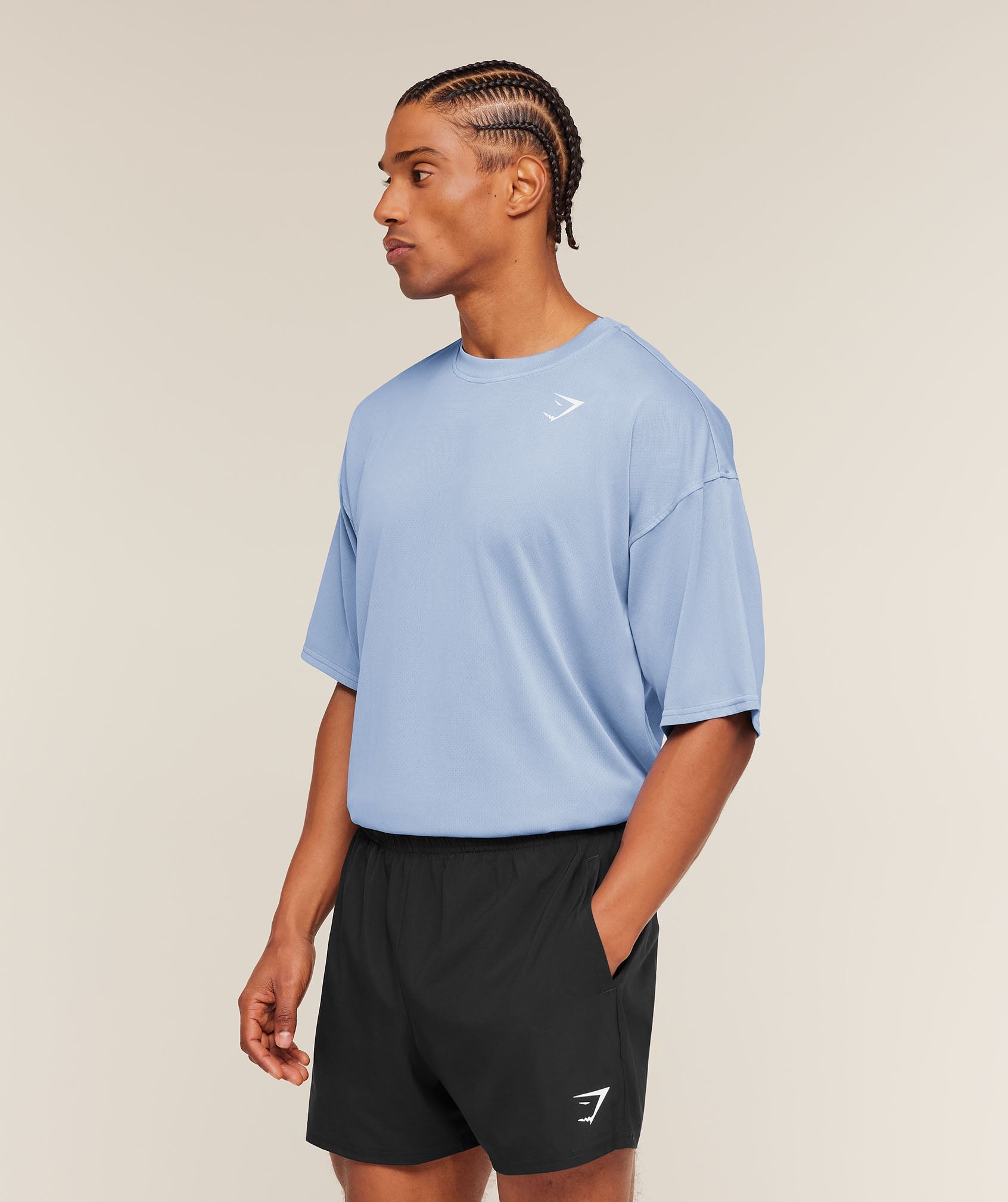 Gymshark Washed Pastels T-Shirt Steady Purple