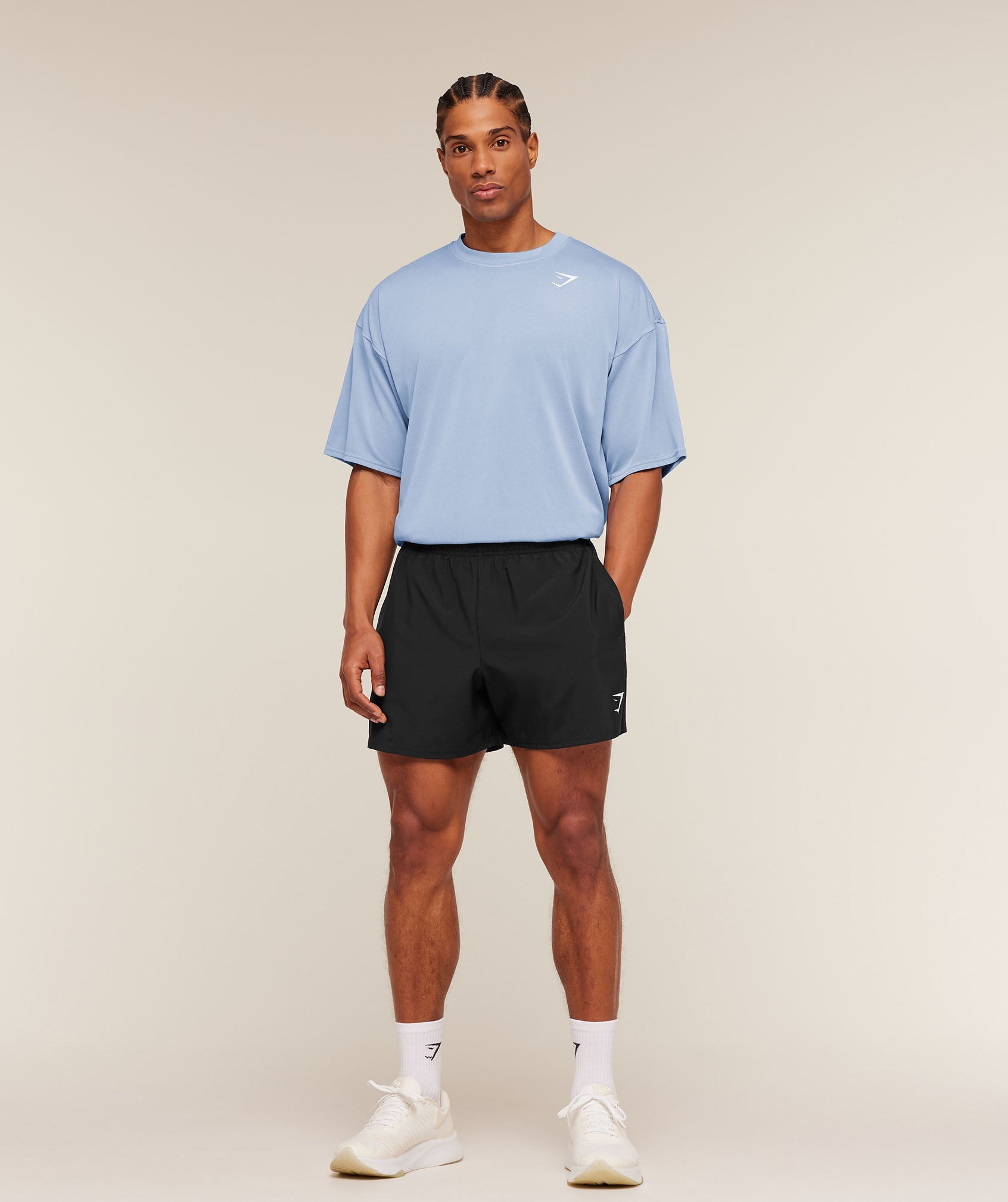 Gymshark Washed Pastels T-Shirt Steady Purple