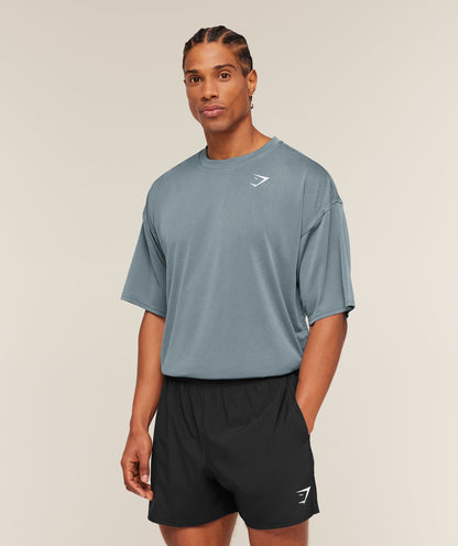 Gymshark Washed Pastels T-Shirt Stealth Blue