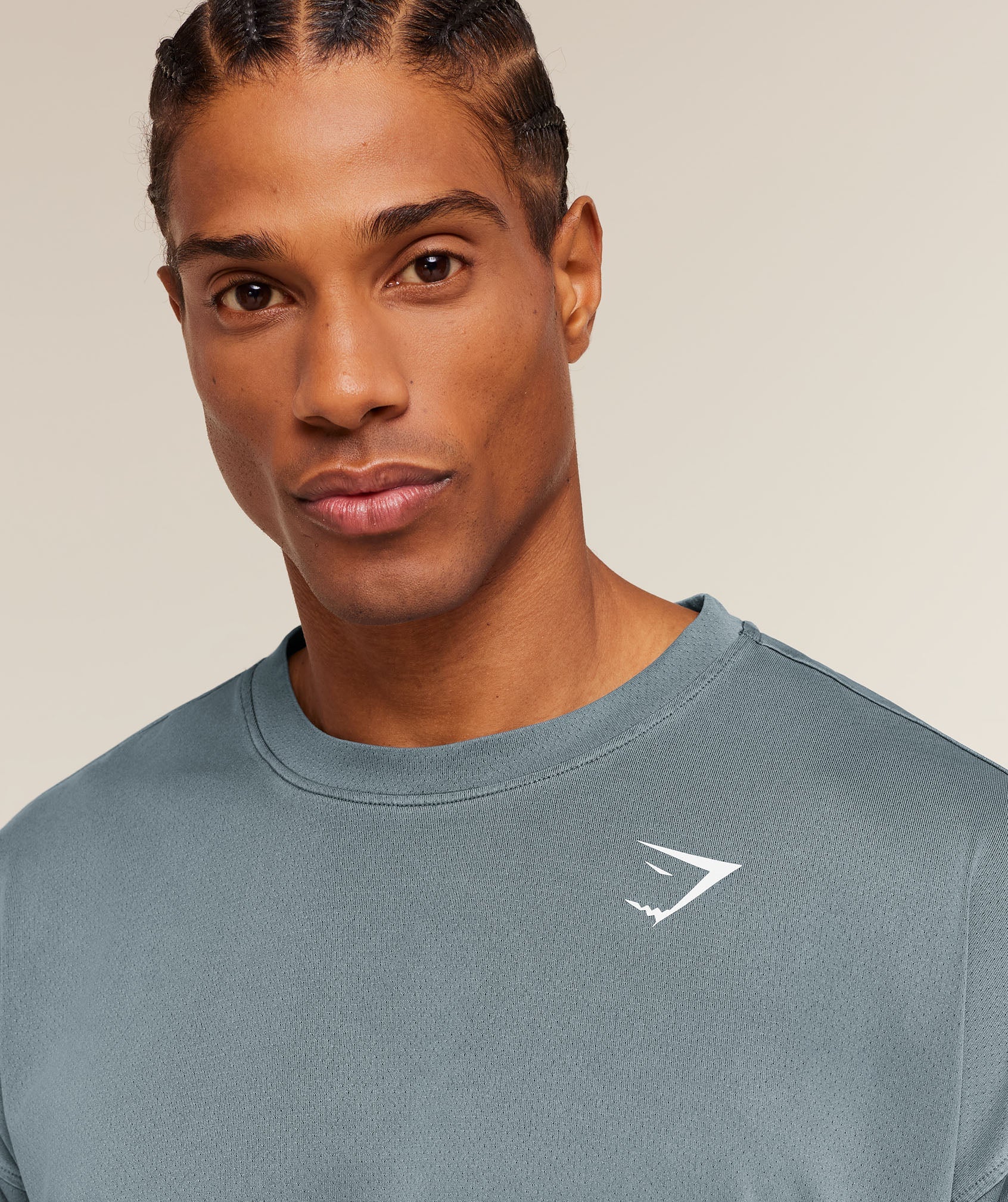Gymshark Washed Pastels T-Shirt Stealth Blue